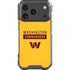 NFL Washington Commanders Yellow iPhone 18 Pro Clear Case