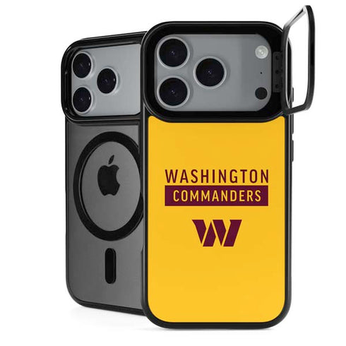 NFL Washington Commanders Yellow iPhone 18 Pro Kickstand Case