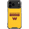 NFL Washington Commanders Yellow iPhone 18 Pro Max Clear Case