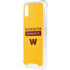 NFL Washington Commanders Yellow iPhone XS Clear Case