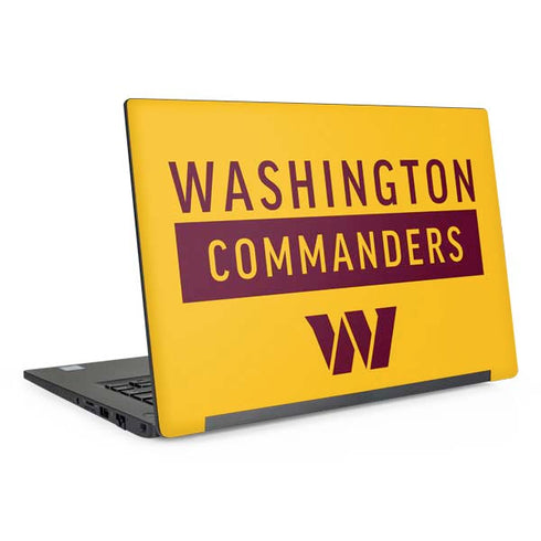 NFL Washington Commanders Yellow Dell Latitude Skin