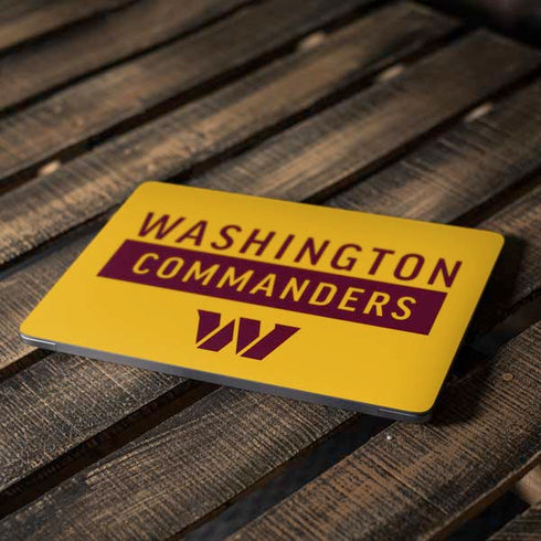 NFL Washington Commanders Yellow Apple MacBook Air Skin