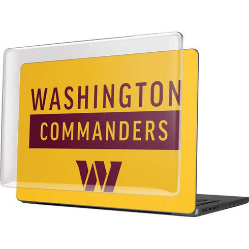 NFL Washington Commanders Yellow MacBook Pro 14in (2021-24) Case plus Skin