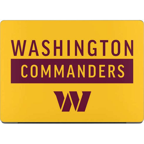NFL Washington Commanders Yellow Apple MacBook Pro 14-inch Skin