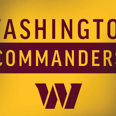 NFL Washington Commanders Yellow MacBook Skins