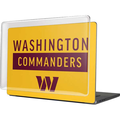 NFL Washington Commanders Yellow MacBook Cases
