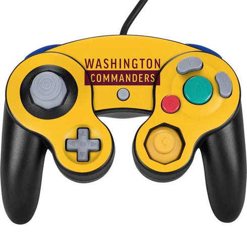 NFL Washington Commanders Yellow Nintendo Skins