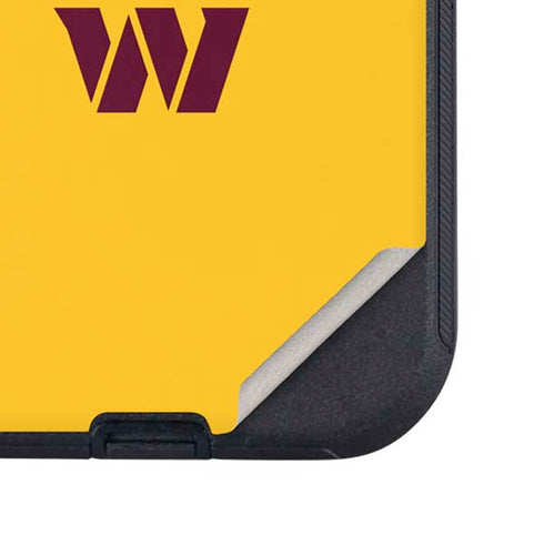 NFL Washington Commanders Yellow Otterbox Defender iPhone Skin