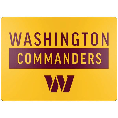 NFL Washington Commanders Yellow Surface Laptop 7 13.8in Skin