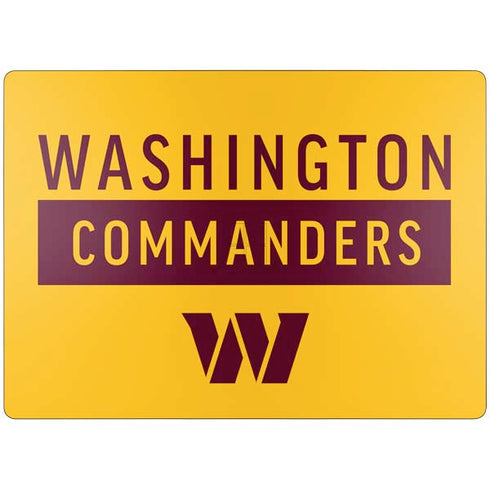 NFL Washington Commanders Yellow Surface Laptop 7 15in Skin