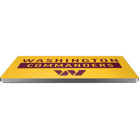 NFL Washington Commanders Yellow Laptop Skins