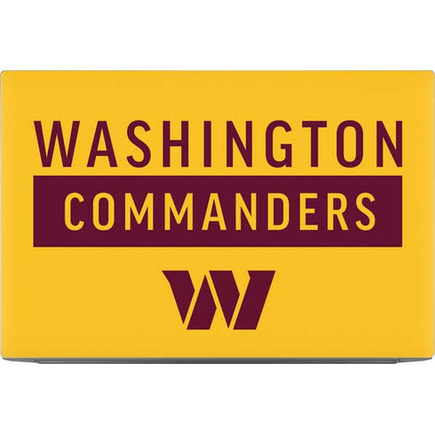 NFL Washington Commanders Yellow Dell XPS Skin