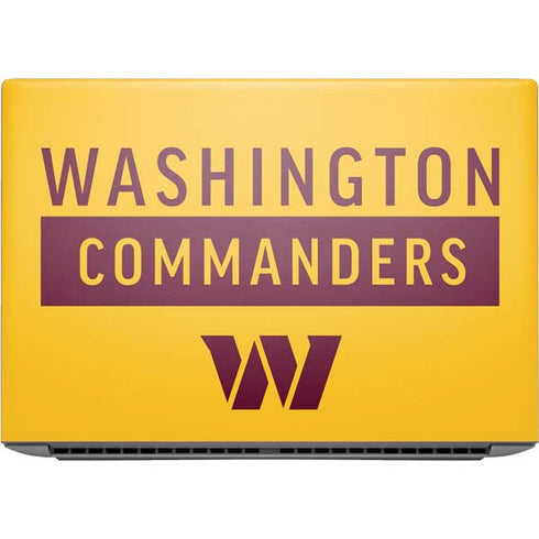 NFL Washington Commanders Yellow HP ZBook Fury 16 G10 Skin