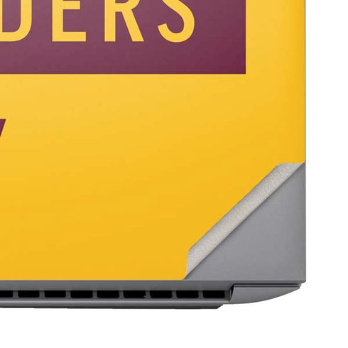 NFL Washington Commanders Yellow HP ZBook Fury 16 G10 Skin