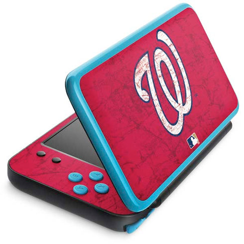 MLB Washington Nationals - Solid Distressed Nintendo Skins