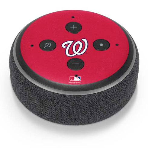 MLB Washington Nationals - Solid Distressed Amazon Echo Dot Skin
