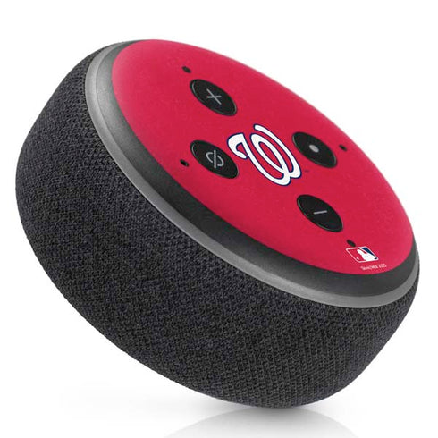 MLB Washington Nationals - Solid Distressed Amazon Echo Dot Skin