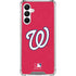 MLB Washington Nationals - Solid Distressed Galaxy A16 5G Clear Case