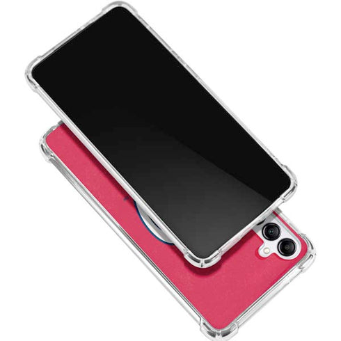MLB Washington Nationals - Solid Distressed Galaxy A16 5G Clear Case