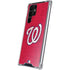MLB Washington Nationals - Solid Distressed Galaxy S23 Ultra Clear Case