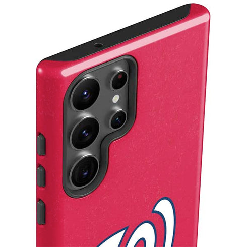 MLB Washington Nationals - Solid Distressed Galaxy S23 Ultra Pro Case