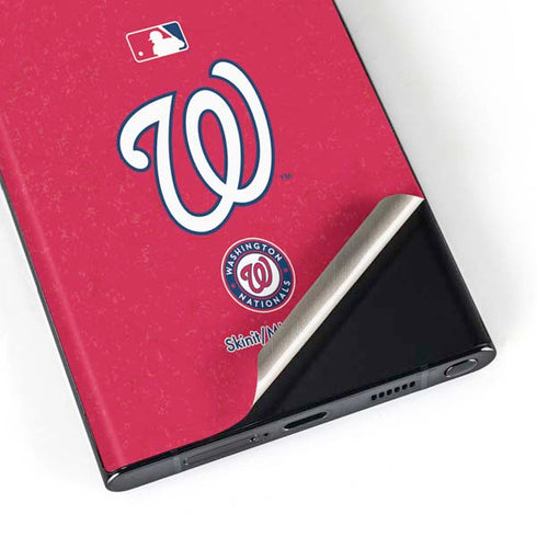 MLB Washington Nationals - Solid Distressed Galaxy Skins