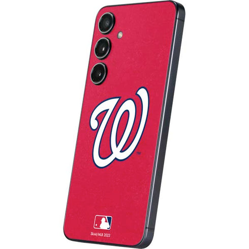MLB Washington Nationals - Solid Distressed Galaxy S25 Plus Skin