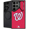MLB Washington Nationals - Solid Distressed Galaxy S25 Ultra Kickstand Case