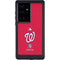MLB Washington Nationals - Solid Distressed Galaxy S24 Ultra Waterproof Case