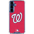 MLB Washington Nationals - Solid Distressed Galaxy S25 Clear Case