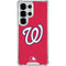 MLB Washington Nationals - Solid Distressed Galaxy S25 Ultra Clear Case