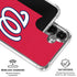 MLB Washington Nationals - Solid Distressed Galaxy S26 Plus Clear Case