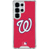 MLB Washington Nationals - Solid Distressed Galaxy S26 Ultra Clear Case