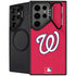 MLB Washington Nationals - Solid Distressed Galaxy S26 Ultra Kickstand Case