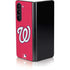 MLB Washington Nationals - Solid Distressed Galaxy Z Fold5 5G Skin