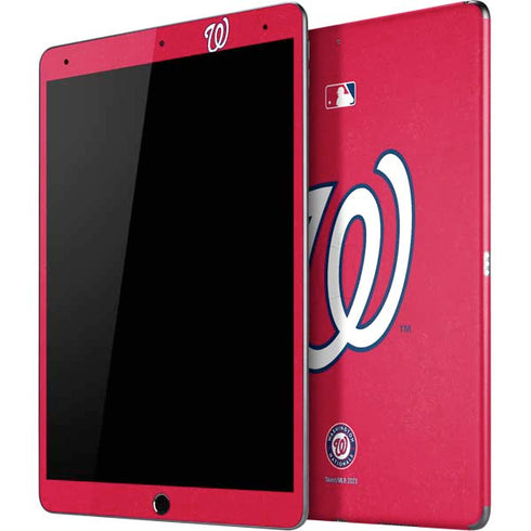 MLB Washington Nationals - Solid Distressed iPad Skins