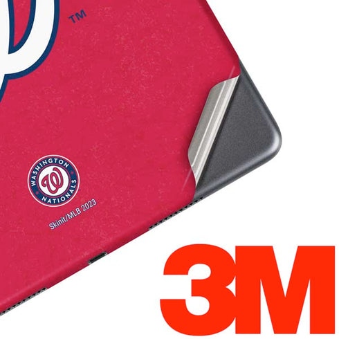 MLB Washington Nationals - Solid Distressed iPad Skins