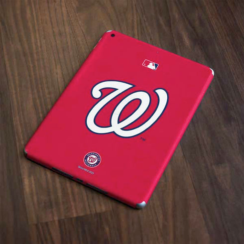 MLB Washington Nationals - Solid Distressed Apple iPad Skin