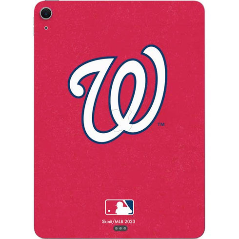 MLB Washington Nationals - Solid Distressed Apple iPad Air Skin