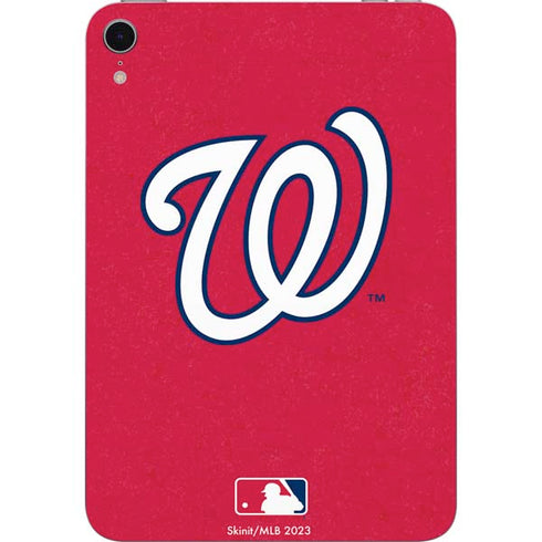 MLB Washington Nationals - Solid Distressed Apple iPad Mini Skin
