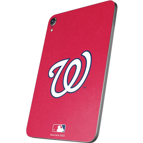 MLB Washington Nationals - Solid Distressed Apple iPad Mini Skin