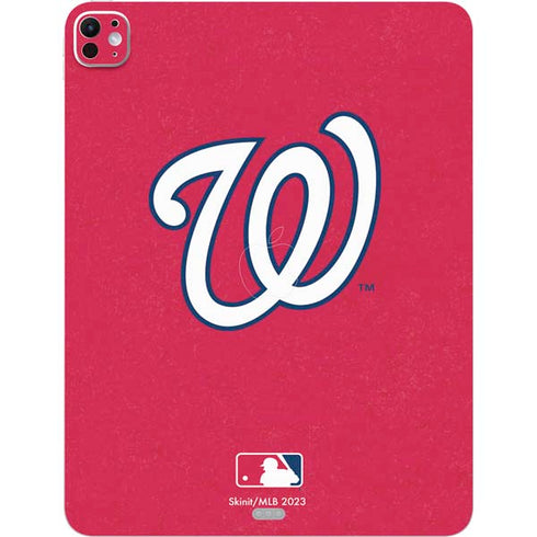 MLB Washington Nationals - Solid Distressed iPad Pro 13in M4 (2024) Skin