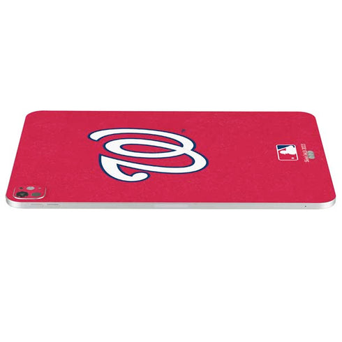 MLB Washington Nationals - Solid Distressed iPad Pro 13in M4 (2024) Skin