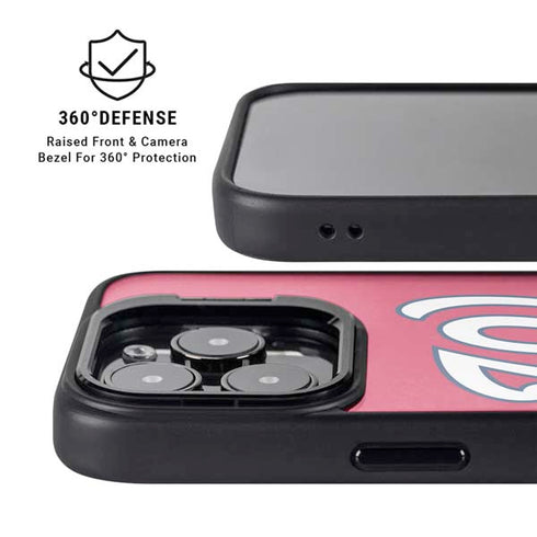 MLB Washington Nationals - Solid Distressed iPhone 13 Pro Kickstand Case