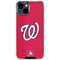 MLB Washington Nationals - Solid Distressed iPhone 15 Clear Case