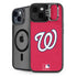 MLB Washington Nationals - Solid Distressed iPhone 15 Kickstand Case