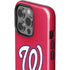 MLB Washington Nationals - Solid Distressed iPhone 15 Pro Impact Case