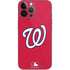 MLB Washington Nationals - Solid Distressed iPhone 15 Pro Max Skin