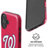 MLB Washington Nationals - Solid Distressed iPhone 16 Magsafe Impact Case