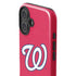 MLB Washington Nationals - Solid Distressed iPhone 16 Plus Impact Case